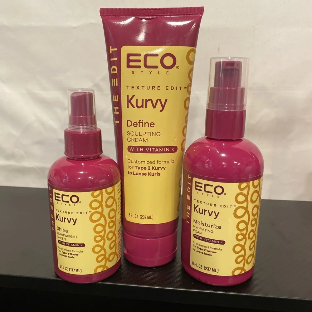 The Edit Eco Style Texture Hair Product Set Of 3